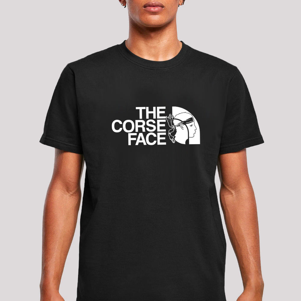 T-Shirt - THE CORSE FACE Noir